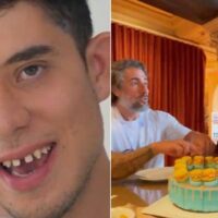 Filho de Marcos Mion comemora aniversário e causa surpresa com pedido: ‘Um menino de 16 anos pedir isso?’