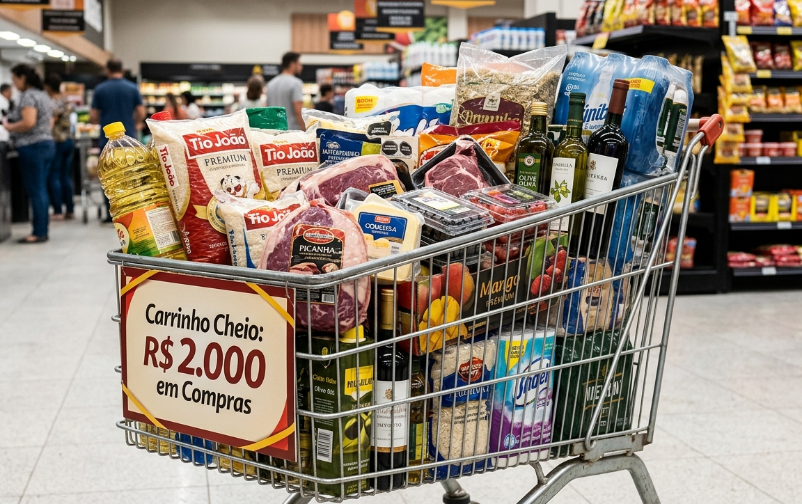 Participe do Sorteio de 2 Mil Reais em Compras do Cifra do Bem