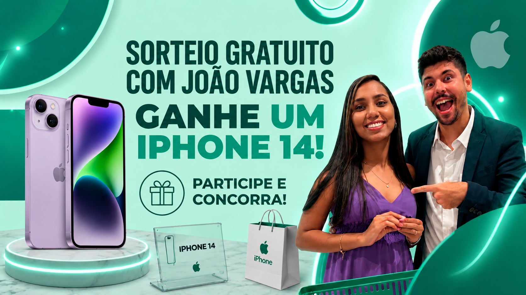 Como Participar com Segurança do Sorteio de iPhone 14 de João Vargas e Cifra do Bem