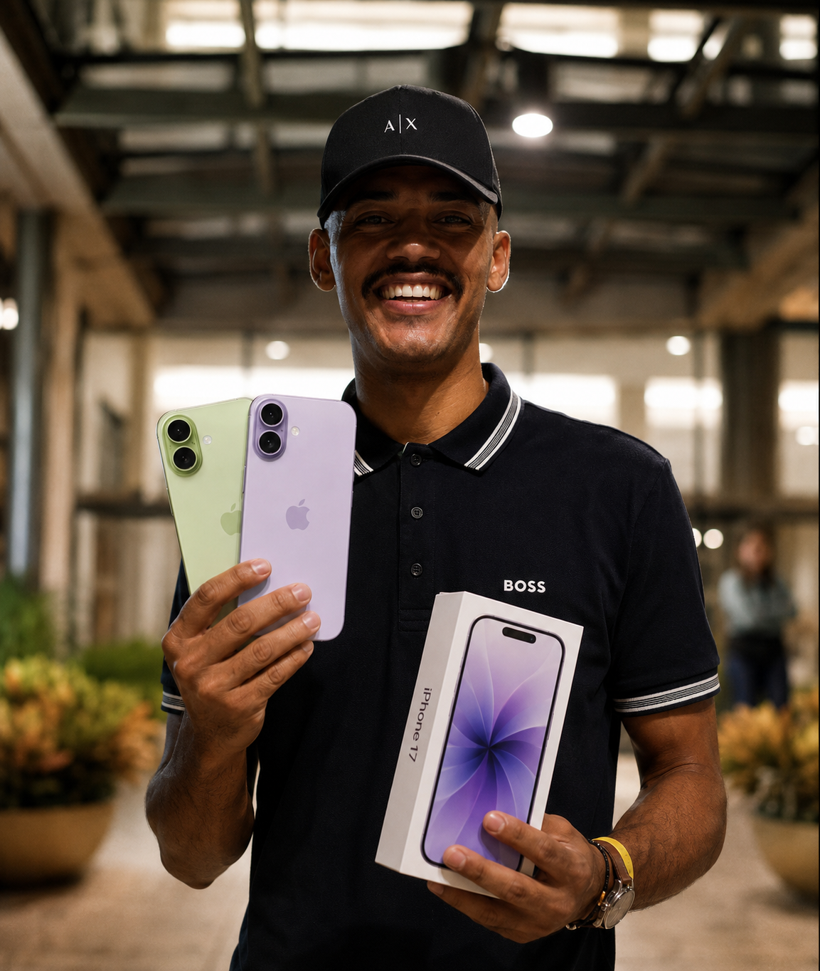 Participe do Sorteio Gratuito de iPhone 17 com Daniel Alpha e Cifra do Bem