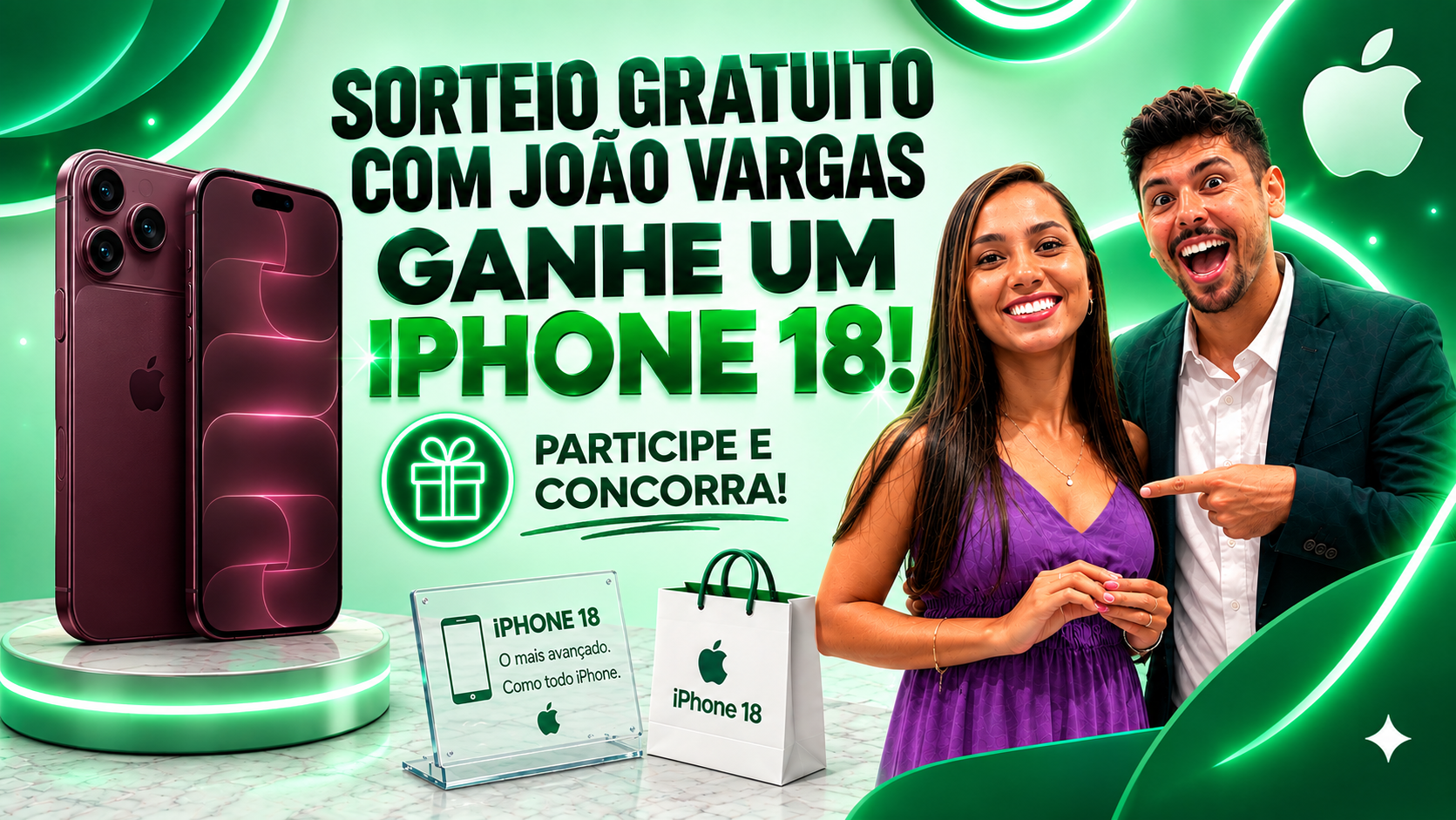 Como Participar de Sorteios Online de iPhone 18 Com Segurança