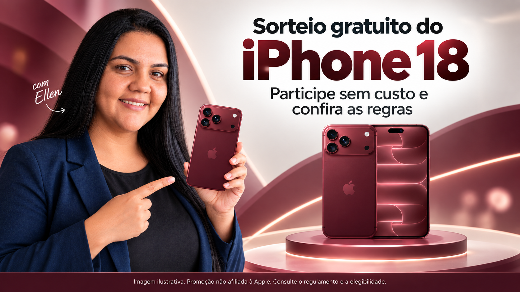 Como Participar com Segurança de Sorteios Online de iPhone 18 com Ellen